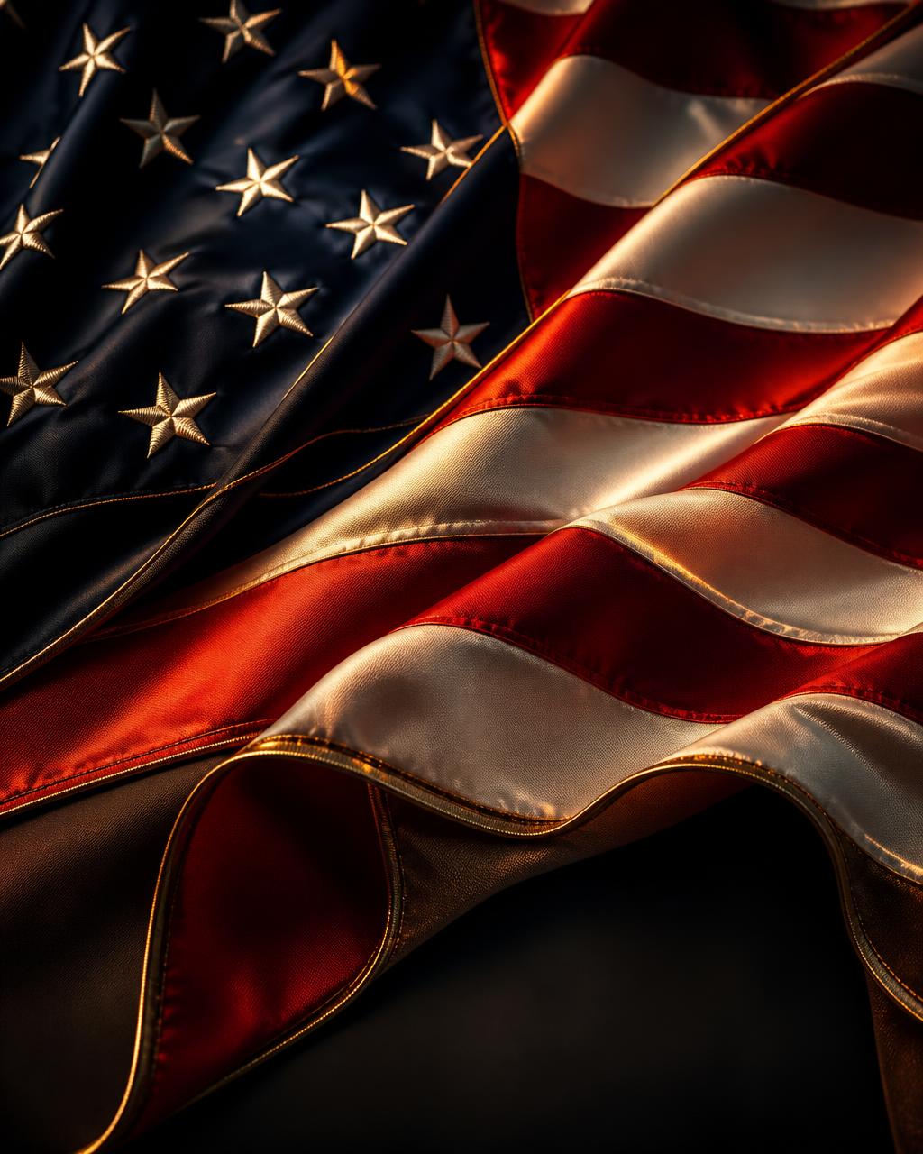 Stylized United States flag representing the market Key Marketing serves